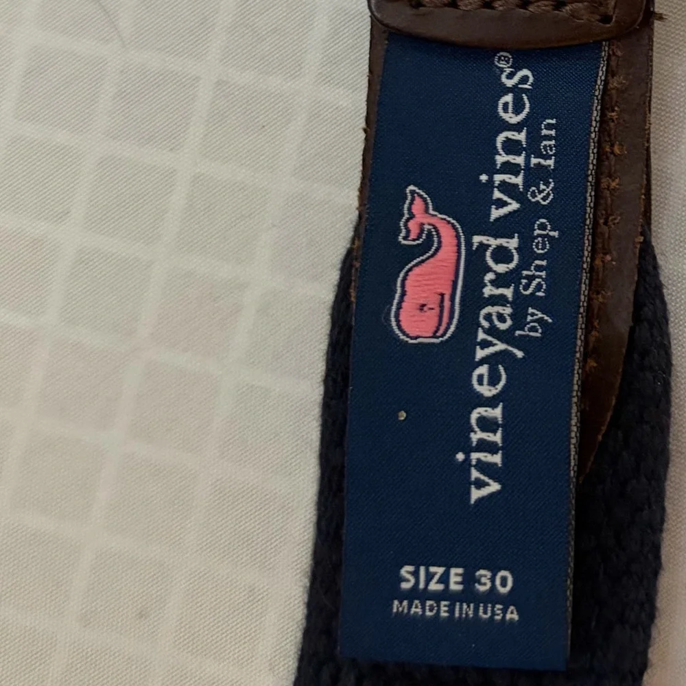 Vineyard Vines Child’s Plaid Belt